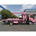 SINOTRUCK HOWO Flatbed Wrecker Truck With Crane